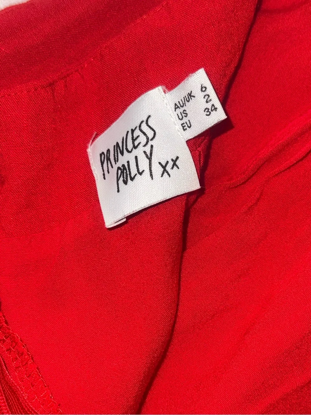 Princess Polly Red Mini Dress